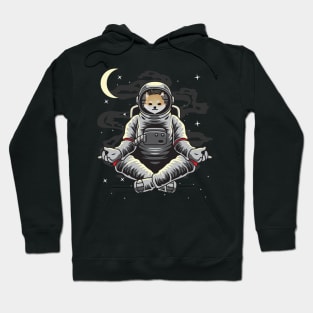 Astronaut Yoga Dogelon Mars Coin To The Moon Crypto Token Cryptocurrency Wallet Birthday Gift For Men Women Kids Hoodie